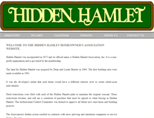 Tablet Screenshot of hiddenhamlet.com